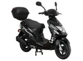 Produktbild: Alpha Motors Mofaroller CityLeader 50 ccm 25 kmh EURO 5 schwarz inkl. Topcase