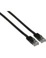 Produktbild: InLine Patch-Kabel RJ-45 M bis M 2 m UTP CAT 6 flach Schwarz (71602S)