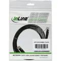 Produktbild: INLINE Patchkabel flach, U/UTP, Cat,6, schwarz, 2m