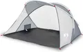 Produktbild: vidaXL Strandzelt 2 Personen Grau Pop-Up Wasserdicht