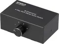 Produktbild: SpeaKa Professional SP-AS-500 4-Port Cinch-Audio-Switch bidirektional Metallgehäuse