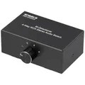 Produktbild: SpeaKa Professional SP-AS-500 4 Port Cinch-Audio-Switch Metallgehäuse