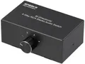 Produktbild: SpeaKa Professional SP-AS-500 4 Port Cinch-Audio-Switch Metallgehäuse