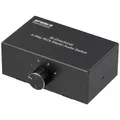 Produktbild: SpeaKa Professional SP-AS-500 4 Port Cinch-Audio-Switch Metallgehäuse (1495989)
