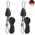 Produktbild: Rope Ratchet Seil Ratsche mit Haken Einstellbare RatchetRatchet Seil