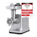 Produktbild: Caso FW2000 Elektrischer Fleischwolf, Testsieger Haus & Garten Test, inkl. Spritzgebäck, Aufsatz 800 W nominal, 2000 W locked, ca. 2kg/ Minute, Alu Guss Gehäuse
