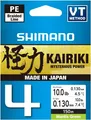 Produktbild: Shimano Kairiki 4 150m Mantis Green 0,130mm/7,4kg