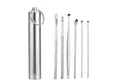 Produktbild: COOL-i ® Ohrenreiniger Edelstahl Ohrenreiniger Set – 6-teiliges, 6-tlg., wiederverwendbares & rostfreies Ohrreinigungswerkzeug