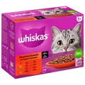 Produktbild: Whiskas Portionsbeutel Multipack 1+ Klassische Auswahl in Sauce 12x85g