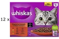 Produktbild: Whiskas 1+ Klassische Auswahl Sauce Multipack 144x 85 g (€ 4,87/kg) 