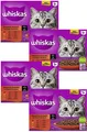 Produktbild: 48 x 85 g Whiskas 1+ Klassische Auswahl (€ 6,78/kg) in Sauce für Katzen