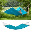 Produktbild: AMAZONAS Stabhängematte Miami Stab Hängematte Garten XL aqua blau uni einfarbig