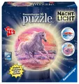 Produktbild: Pferde am Strand, Nachtlicht 3D Puzzle-Ball 72 Teile | Spiel | 3D Puzzles | 2018