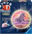 Produktbild: Ravensburger 11843 3D Puzzle Pferde am Strand Nachttischlampe Kinder ab 6 Jahren