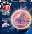 Produktbild: Ravensburger Puzzle Nachtlicht Pferde am Strand 72 Teile 11843