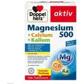 Produktbild: Doppelherz Magnesium 500+Calcium+Kalium Tabletten 100 St