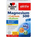 Produktbild: Doppelherz aktiv Magnesium 500 + Calcium..., 100 St. Tabletten 18710541