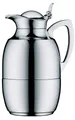 Produktbild: Alfi Isolierkanne JUWEL, mit Hartglaseinsatz, 1,00 l, (1-St), 12h heiß & 24 kalt, locker aufliegendes Scharnier-Deckelsystem