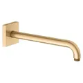 Produktbild: KEUCO Brausearm, Rosettenform eckig, 300mm, 53088250302, Farbe: Messing gebürstet