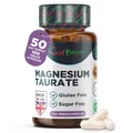 Produktbild: Natürliches Magnesiumtaurat 500mg Premium Qualität 100 Vegane Kapseln
