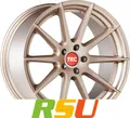 Produktbild: 4x TEC Speedwheels GT7 light bronze 9x21