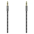 Produktbild: Hama Audio-Kabel, 3,5-mm-Klinken-St. - St., Stereo, Metall, vergoldet, 1,5 m (1.50 m) (00205130)