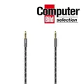Produktbild: HAMA Audio-Kabel, 3,5-mm-Klinken-St. - St., Stereo, Metall, #12585539
