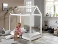 Produktbild: Faizee Möbel Kinderbett Hausbett Cabane Liegefläche 70 x 140 cm Natur oder Weiß
