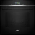 Produktbild: Siemens HB774G1B1 iQ700 A+ Einbaubackofen, 60 cm breit, 71 L, Pyrolytisch+Hydrolytisch, TFT Touchdisplay, 13 Heizarten, Kindersicherung, Home Connect, schwarz