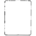 Produktbild: NG-Mobile Kleber Klebe Band Streifen Dichtung Folie für Apple iPad Pro 12.9 Display Glas