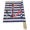 Produktbild: Aves-24 Windschutz 8m x 80cm f. Strand Garten See Meer SICHTSCHUTZ Blickschutz (9. Große Anker)