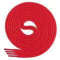 Produktbild: Di Ficchiano SCHNÜRSENKEL rot rund für Arbeitsschuhe Trekkingschuhe Stiefel -Schuhbänder sehr reißfest - ø ca. 4,5 mm, Polyester - Farbe: rot 130cm