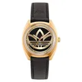 Produktbild: ADIDAS Edition One – Unisex Uhr Schwarz und Gold mit Logo (AOFH22512)