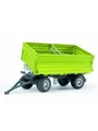 Produktbild: Bruder Fliegl Three way tipp. trailer with removable top