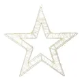 Produktbild: LED Stern Weihnachtsstern D: 38cm zum Hängen mit 960 LED warmweiss - Weihnachten
