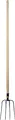 Produktbild: PROREGAL Dunggabel Mistgabel Mistforke Heugabel Streugabel F104KX.WH - 4-TETH, Komaxit, mit Griff