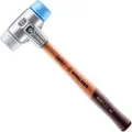 Produktbild: HALDER Schonhammer SIMPLEX, 3113.040, Kopf-Ø 40mm, 2 Gummieinsätze TPE, mit Akazienholzstiel