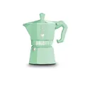 Produktbild: Bialetti Moka Exclusive Grün 6 Tassen | Vintage-Look, Induktion m. Platte