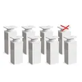 Produktbild: Möbelfüße SOSSAI 40 x 40 mm weiß 8 Stk