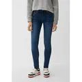 Produktbild: QS Skinny-fit-Jeans Jeans-Hose SADIE Jeans Sadie / Skinny Fit / Mid Rise / Skinny Leg blau 32/32