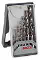 Produktbild: Bosch Metallbohrer-Set Mini-X-Line HSS-G, 7-tlg., 135°, 2–10 mm