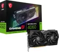 Produktbild: MSI GeForce RTX 4060 GAMING X 8G Grafikkarte - 8GB GDDR6, 1x HDMI, 3x DP