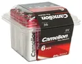 Produktbild: 6x Camelion 9V Block 6LR61 Vorratsbox MHD 06/2022
