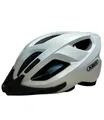 Produktbild: ABUS Aventor Fahrradhelm  Polar White 52-58cm mit Regenponcho