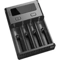 Produktbild: NiteCore Intellicharge NEW i4EU 4-Schacht Ladegert - Schwarz