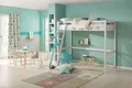 Produktbild: OTTO home Kinderbett Alpi, Hochbett, Stellfläche unter dem Bett, Kiefernholz, Inklusive Leiter und Lattenrost, Liegefläche 90x200 cm