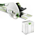 Produktbild: FESTOOL TAUCHSÄGE TS 75 EBQ-PLUS-FS 230V im neuen T-LOC Systainer mit Führungsschiene FS1400