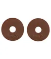 Produktbild: Beris Gebissscheiben, 2 Stk., Braun, Kautschuk, Flach, 70 mm, 20 mm