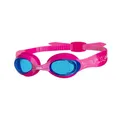 Produktbild: Zoggs Little Twist Schwimmbrille Kinder 0–6, Kinder Schwimmbrille mit UV-Schutz, Antibeschlag, Kleinkind Junior Brille, Schnell Verstellbares Kopfband, Blaues Glas, Rosa/Lila