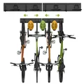 Produktbild: Housolution Fahrrad Wandhalterung 32 Zoll für 4 Fahrräder + 3 Helme, bis zu 3...